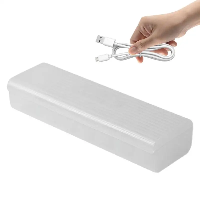 Pudełko do przechowywania kabli do transmisji danych Etui do przechowywania kabli z 7-komorami Pudełko do przechowywania kabli Organizer do przechowywania kabli z pokrywką Przewód do ładowania