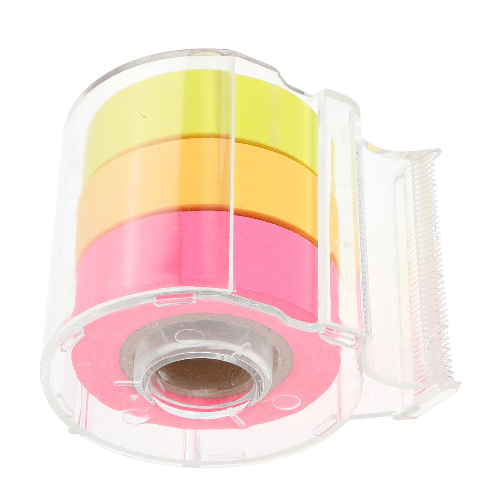 1 مجموعة 1 مجموعة كاملة لاصق مذكرة ملصق لفة مع موزع المحمولة ملاحظة الشريط لمكتب المنزل متعددة الوظائف دفاتر لاصقة #4