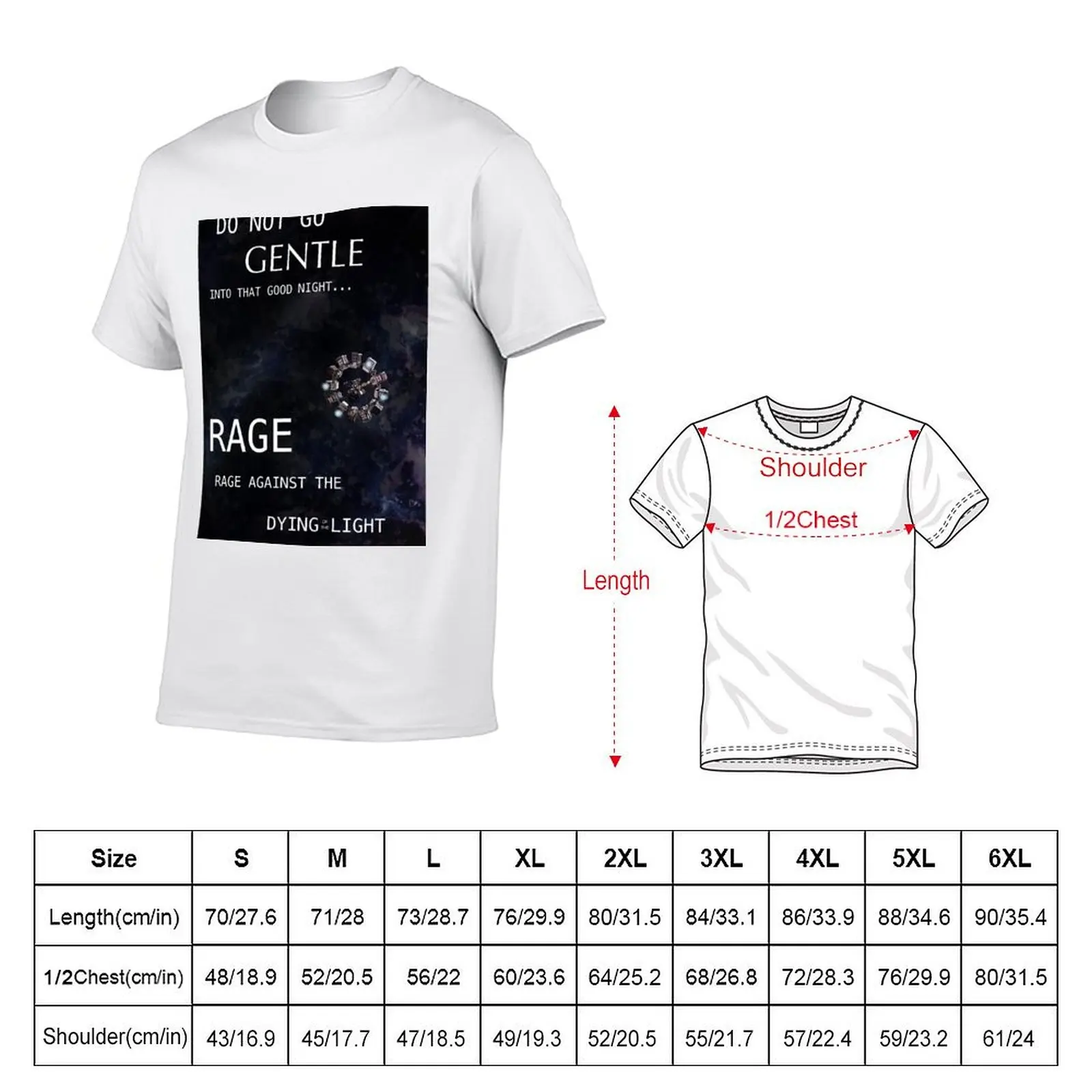 Dying Light T-Shirt t shirts for man slim fit man t shirt heavy cotton T-Shirt