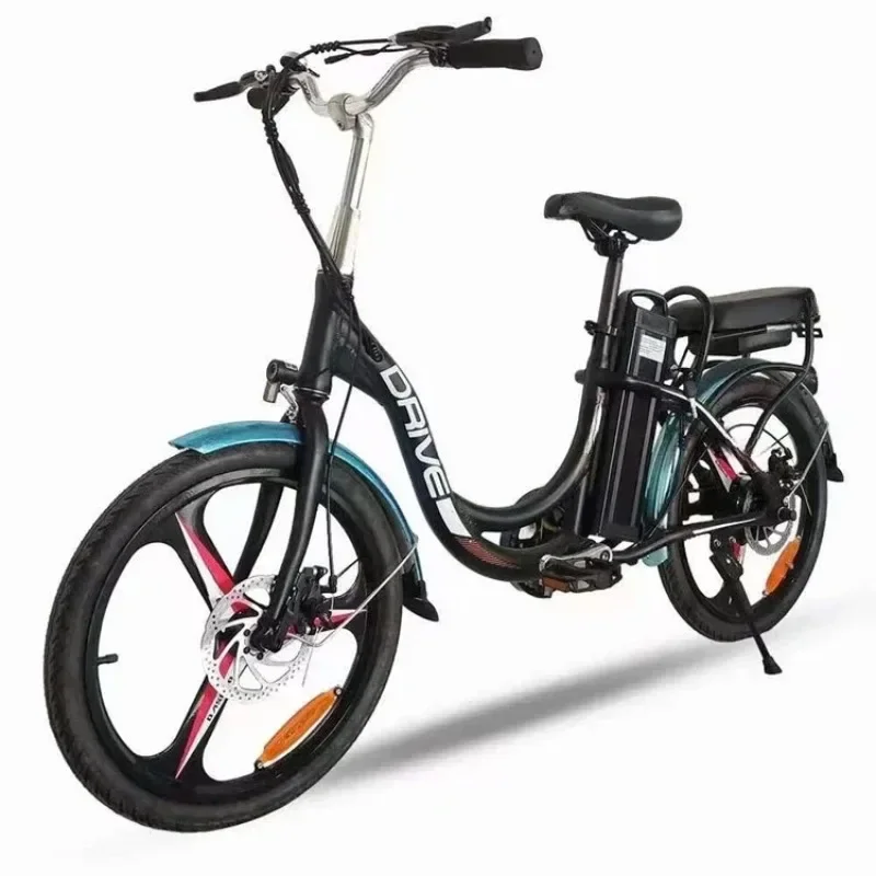 

Green Power 20 Inch E-Bike, Powerful 240W 48V Motor, EN15194 City Electric Bicycle with15ah Lithium Battery 200-250WHigh Quality