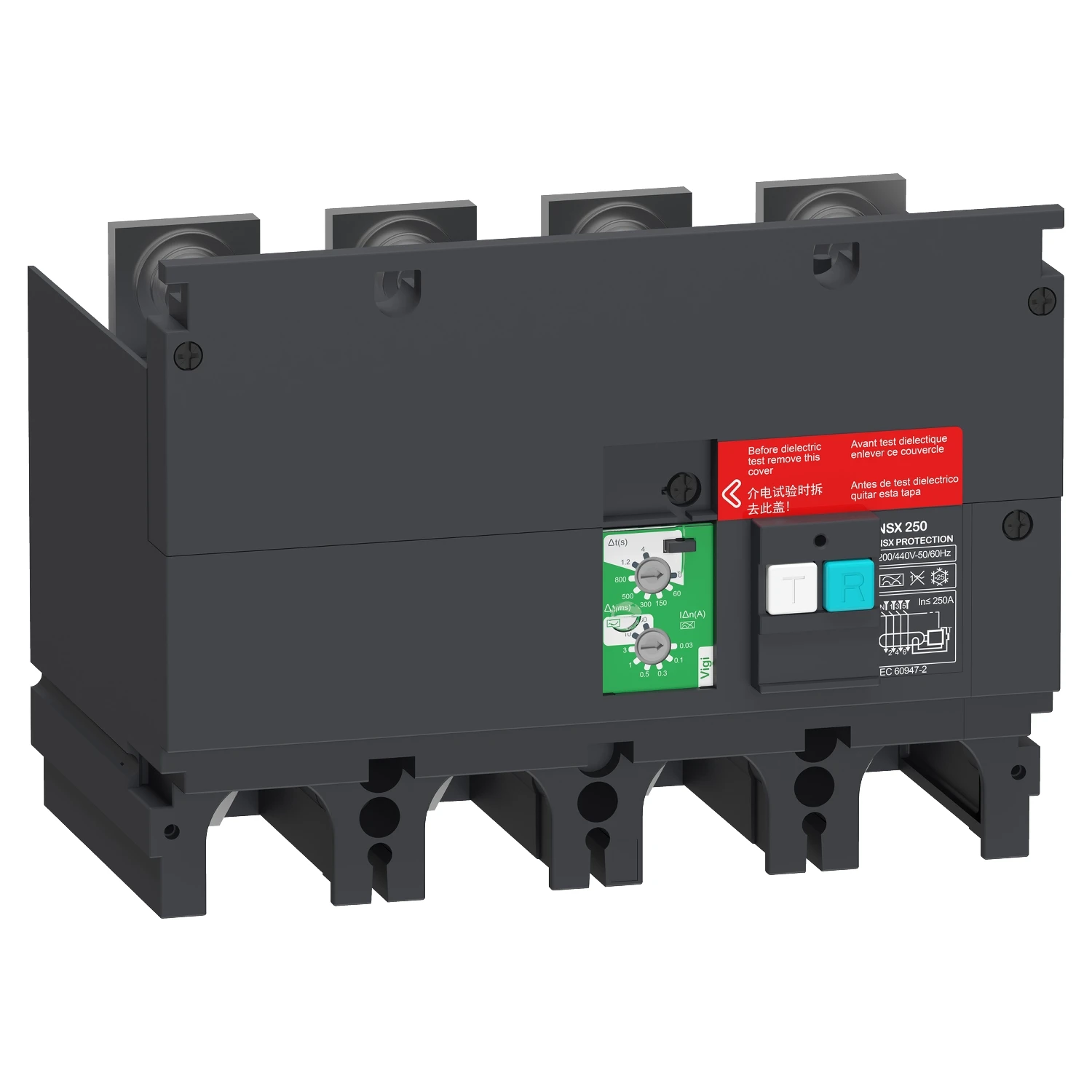 

LV431536 new model LV429493 Earth-leakage VigiPacT add-on protection module