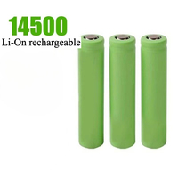 14500 Lithium Battery 3.7V 500mah Capacity Electric Toothbrush Pointed Mouse Wall Light Flashlight Portable Power Bank