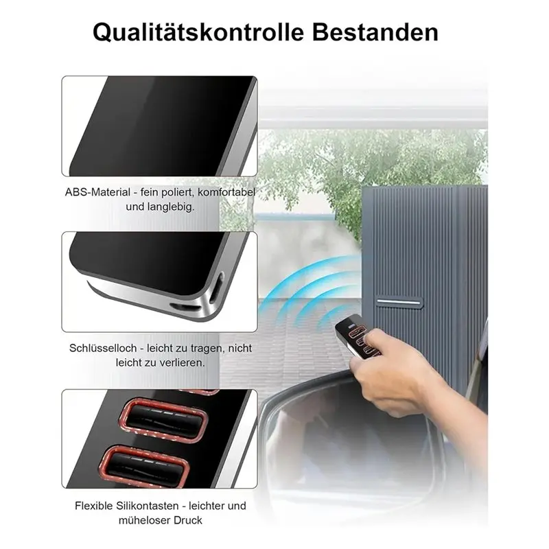 

For SOMMER 4018 4019 4018V000 4018V064 Garage Door Opener Remote Control Somloq2 868Mhz Gate Functionality