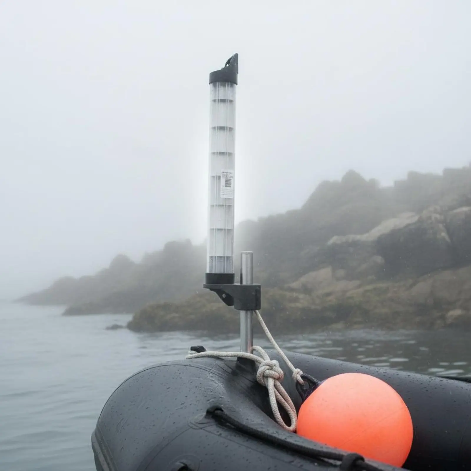 

Tube Detection Reflector Easy to Install Tube Type Detection Reflector Boat Safety Equipment Sturdy Duty Low Wind Drag