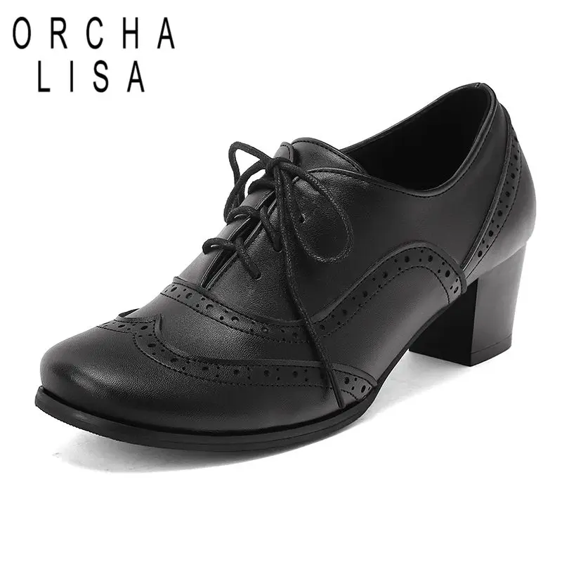 orcha-lisa-decollete-da-donna-marrone-caldo-punta-tonda-tacco-spesso-5-cm-stringati-taglia-grande-42-43-44-scarpe-da-ufficio-per-il-tempo-libero-antiscivolo-invernali