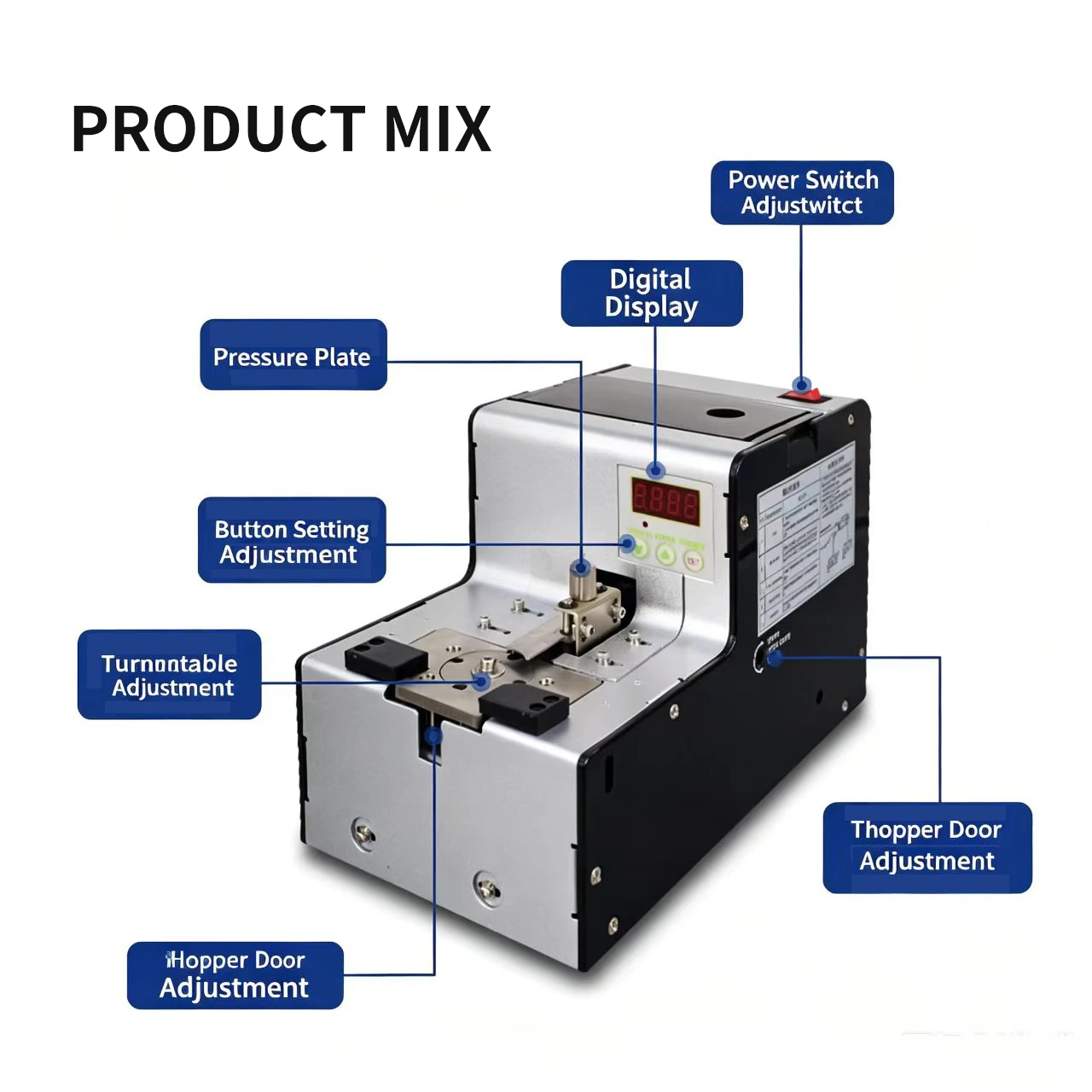 Fully automatic screw supply machine, rotary screw feeding machine, disc automatic screw locking machine