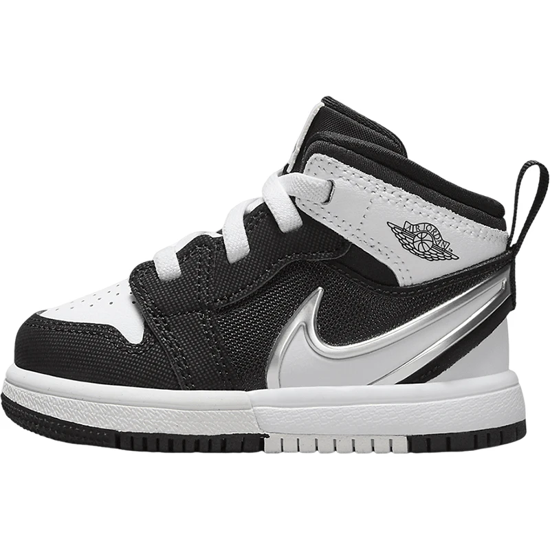 Nike genuine JORDAN baby easy to wear and take off sports mid top casual shoes FQ1283-001 view 5