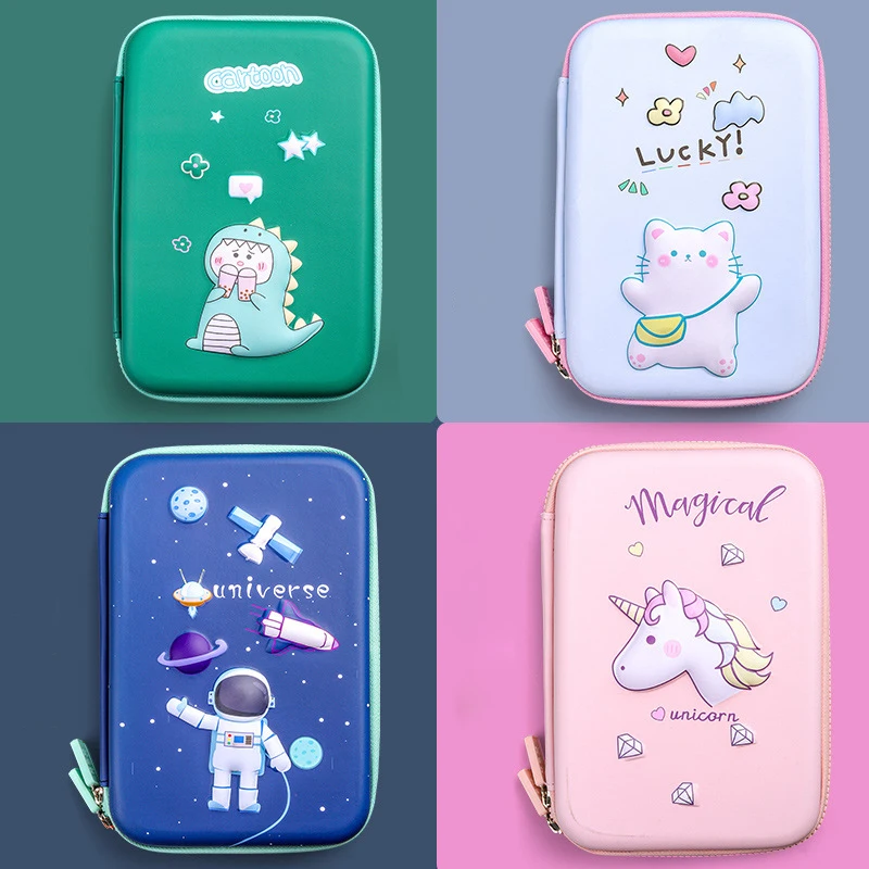 Bleistift Fällen Einhorn Trousse Kawaii Schreibwaren Licorne Etui Estuche Fall Schule Liefert Nette Papeleria Astronaut Bleistift Box Tasche