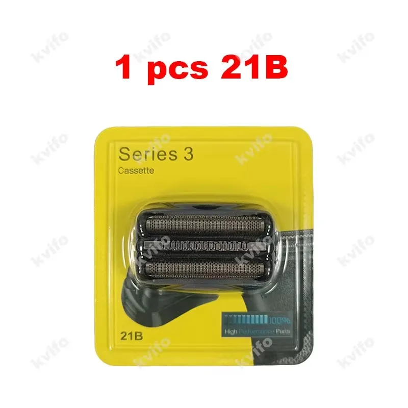 KVIFO 21B Voor Braun Series 3 32B 32S Elektrisch Scheerapparaat Hoofd Accessoires Mes Membraan 301S 310S 320S 340S 360S 3040S 3010s 3050