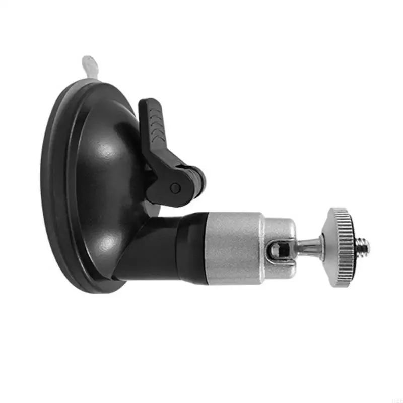 462E 1/4 Inch Thread Secure Suction Cup Mount for Cameras on Car Windshield Surfaces