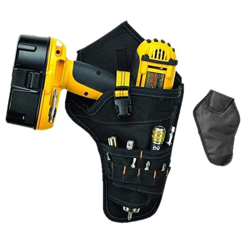 1PC Cordless Drill Holster Single Hook Metal Clip Power Tool Carrier for Convenient Attachment