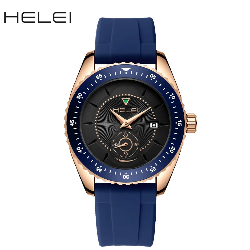 Dropshipping produttori di orologi Herley moda cinturino in Silicone calendario orologio da uomo impermeabile orologio sportivo da uomo