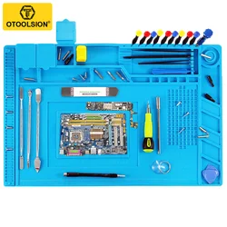 Heat-Resistant Mat Working Repair Pad Welding Soldering Maintenance Heat Insulator Desk Platform BGA Station Phone Computer