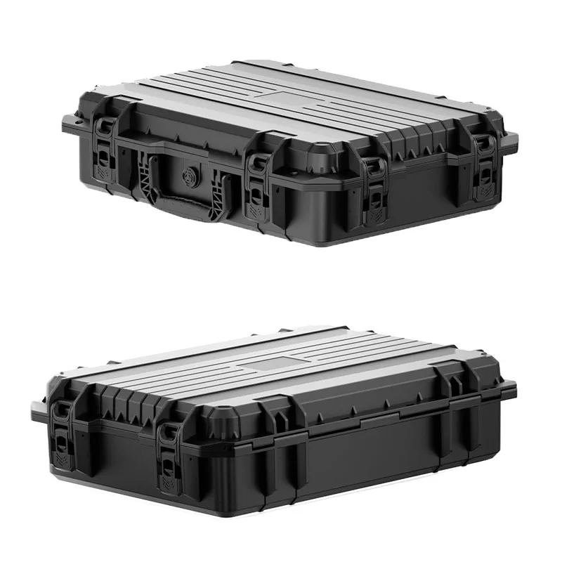 Plastic Toolbox Handheld Safety Equipment Storage Box Waterproof Hard Case Toolboxes Multifunctional Tools Case with Lock