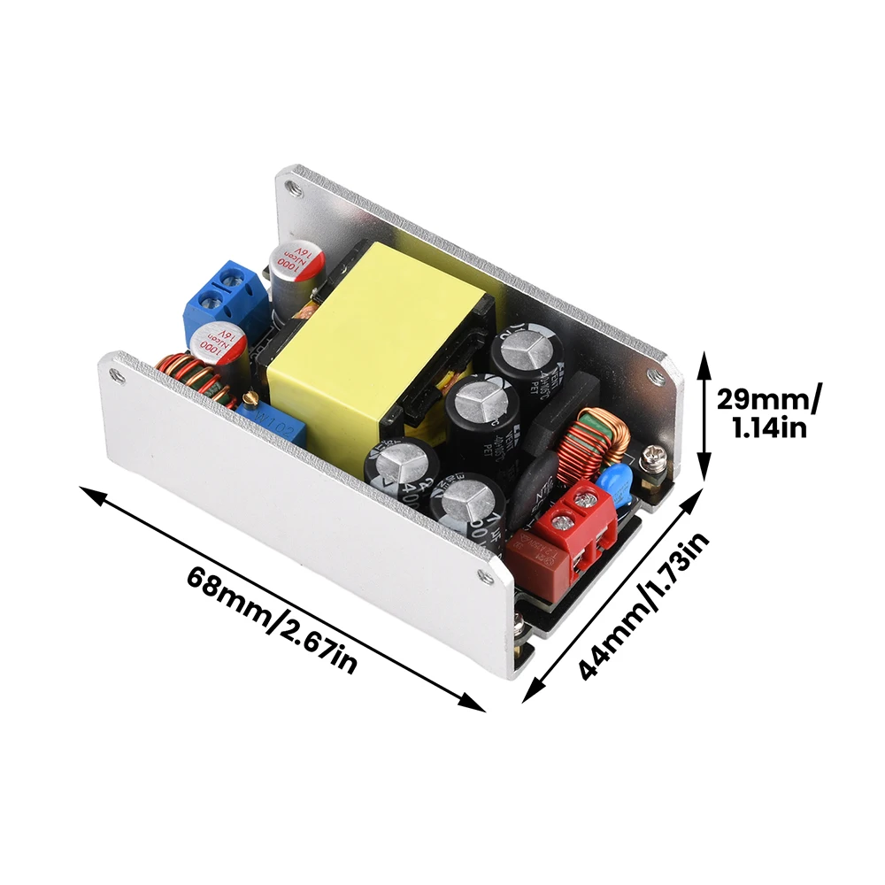 AC 190-265V zu DC 9-30V Einstellbares 180W Hochleistungs-GaN-Schaltnetzteilmodul mit geringer Welligkeit, Industrielle Leistungsplatine – Detail 21