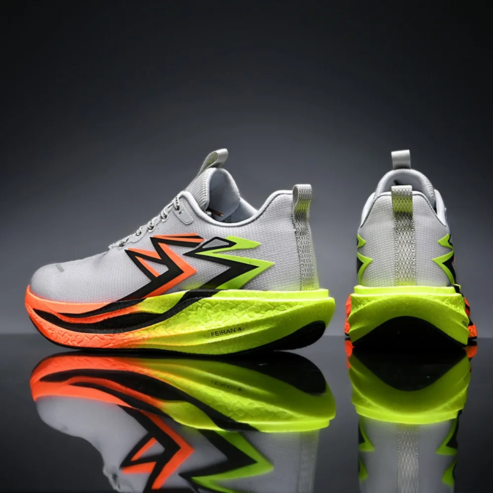 

Carbon Plate Marathon Men Sports Running Shoes Air Cushion Lightweight Women Athletic Gym Sneakers Hiking Jogging Footwear