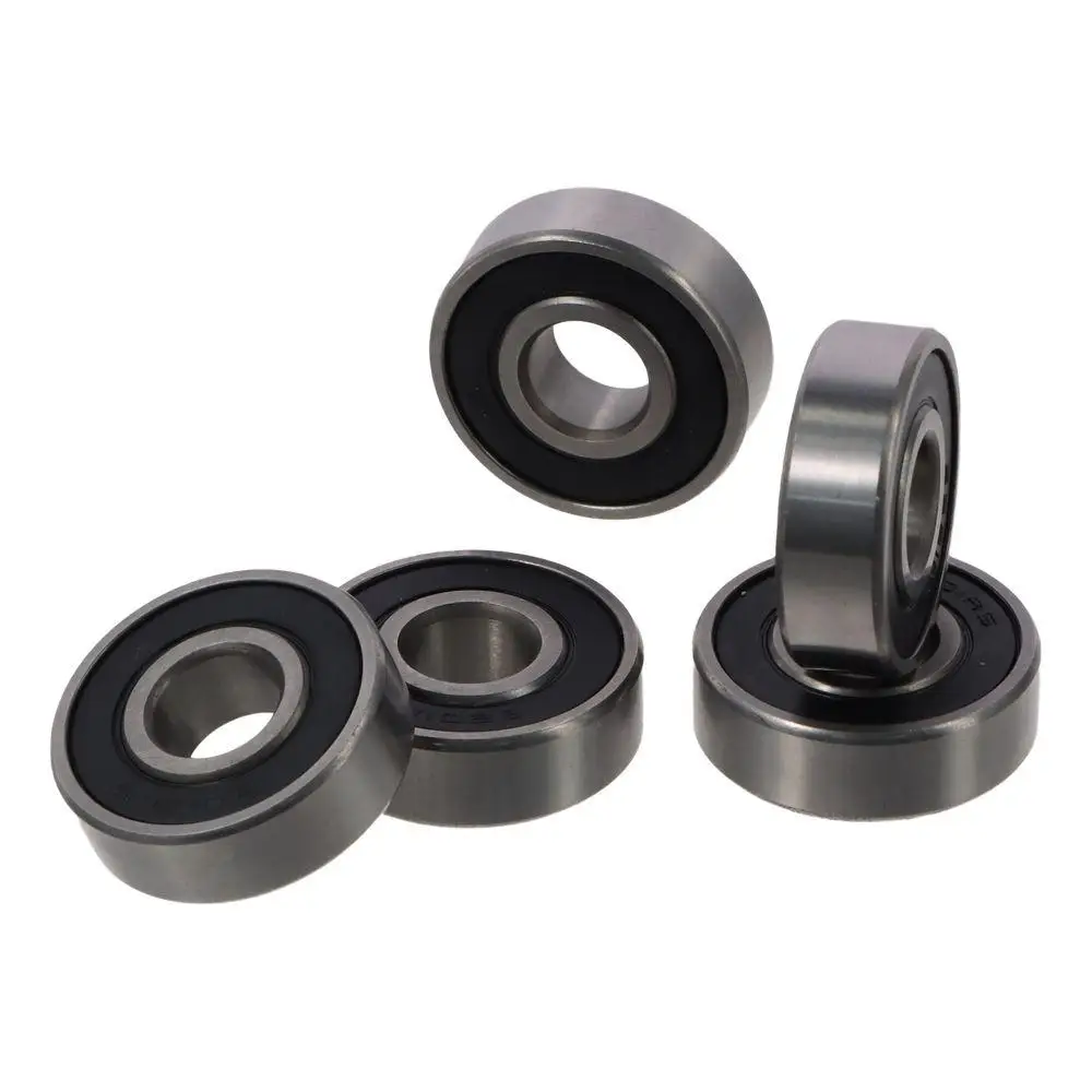 12x32x10 mm Deep Groove Ball Bearing Smooth Steel Double Shielded Miniature Ball Bearing Rubber Sealed Bearing Machine Tool