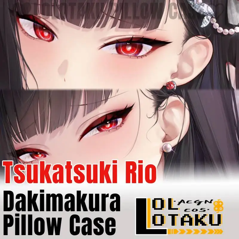Tsukatsuki Rio Dakimakura Blue Archive Wedding Pillowcase Hugging Full Body Pillow Case Cushion Cover Home Bedding Decor Otaku