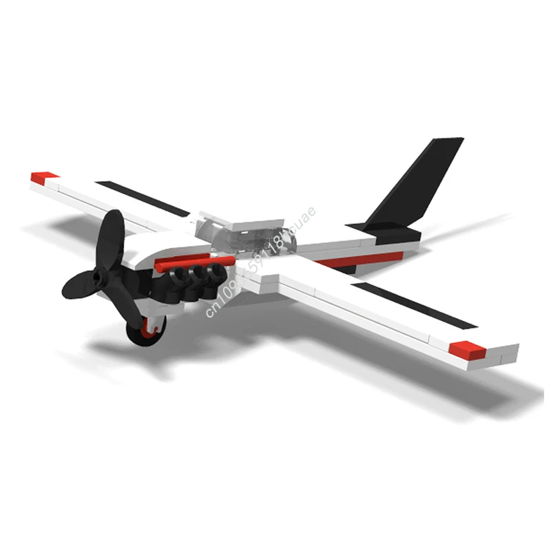 80 個 MOC フライヤーモデルビルディングブロック教育玩具クラフトクリエイティブ誕生日建築子供クリスマスギフト