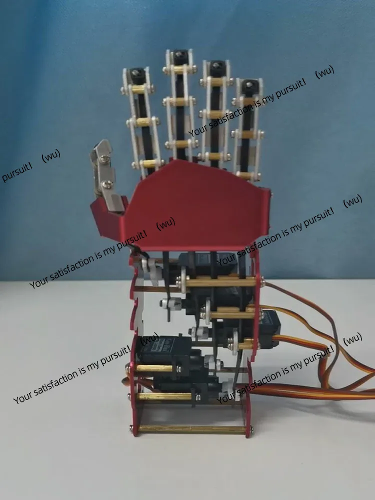 Picture 4: Suitable for 5DOF robot hand humanoid five-finger metal robot arm left/right hand with servo Arduino programmable