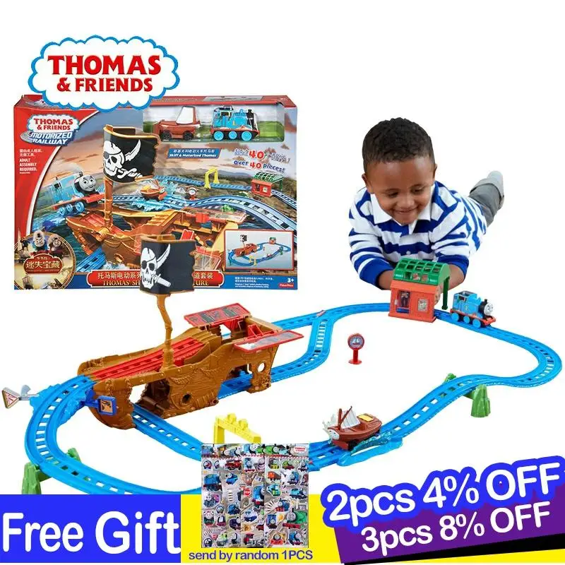 Thomas and Friends Motorized Thomas Shipwreck Adventure from Sodor Rail Of Children's Toys Baby Toys Educational Toys cdv11