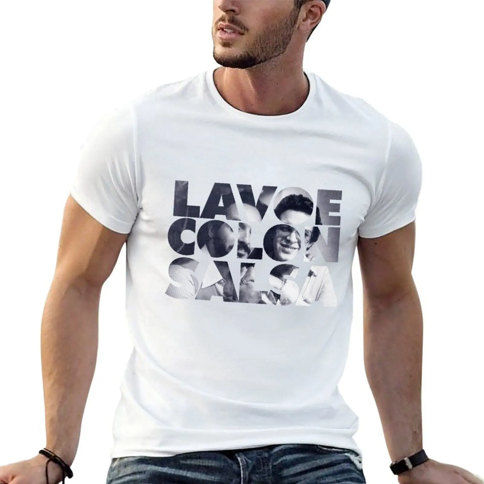 Lavoe Colon Salsa Fania All Stars T-Shirt oversized t shirt shirts graphic men graphic t shirts