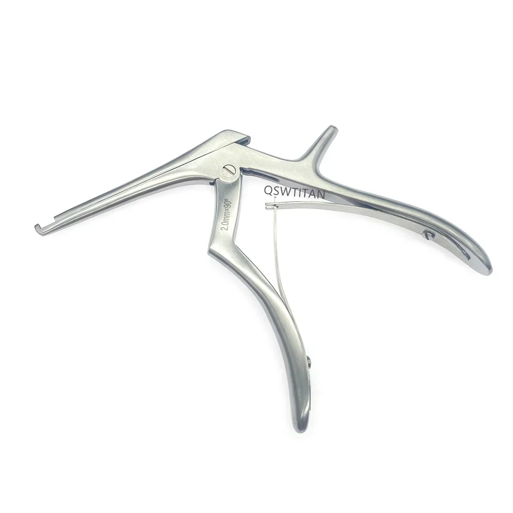 

Kerrison Rongeur Mastoid Process 90 ° / 120 ° Степень 1шт Ортопедические офтальмологические хирургические инструменты 1шт