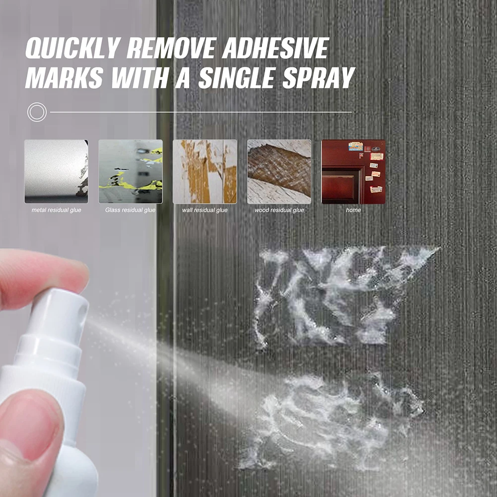 30ml Car Adhesive Remover Sticker Quickly Remove Glue Tape Remover Sticky Glue Removal Car Glass Label Cleaner Spray