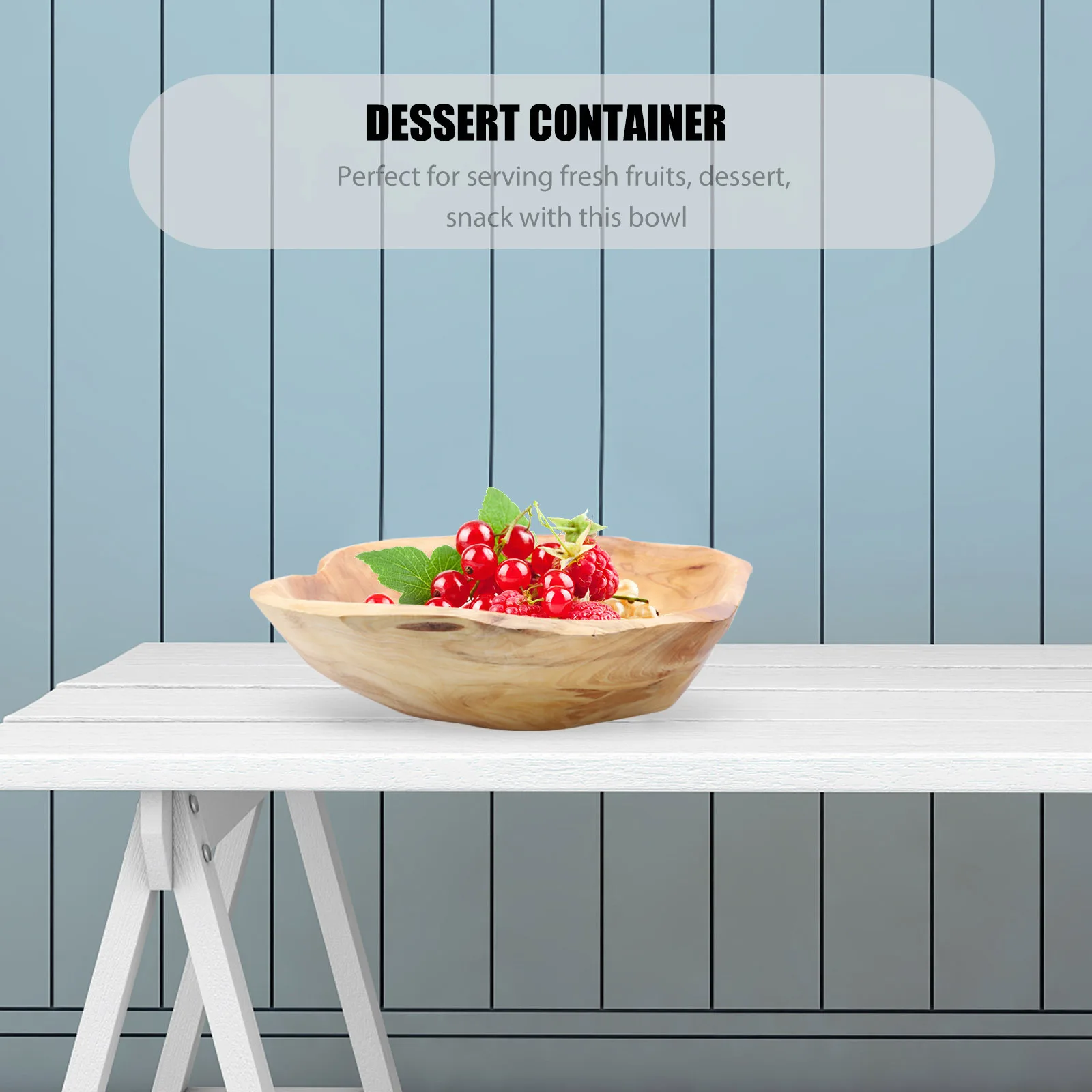 

1 шт. поднос для фруктов из цельного дерева, миска для фруктов из натурального дерева для хранения закусок, торта, десерта, кухонная утварь, сервировочный поднос, бытовые фрукты