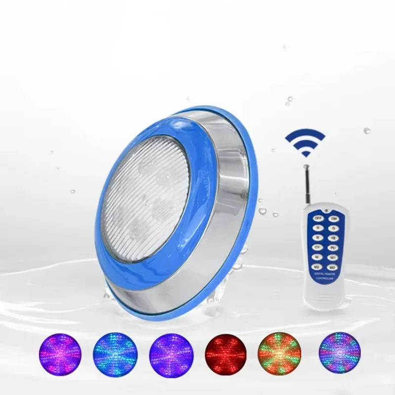 STLF Onderwaterverlichting Ip68 Waterdicht Rgb Onderwater Zwembad Led Licht