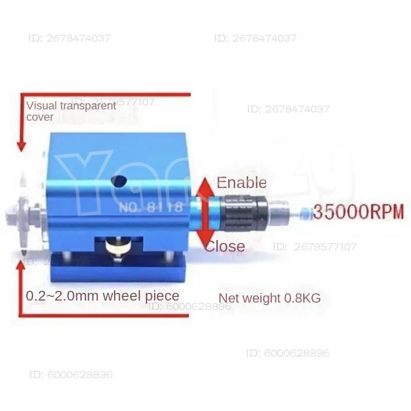 Pneumatic Grinder Groove Cutting Machine For Grinding Nicks In Cutting Dies Carton Connection Point Opener Cutout Tool For Packa