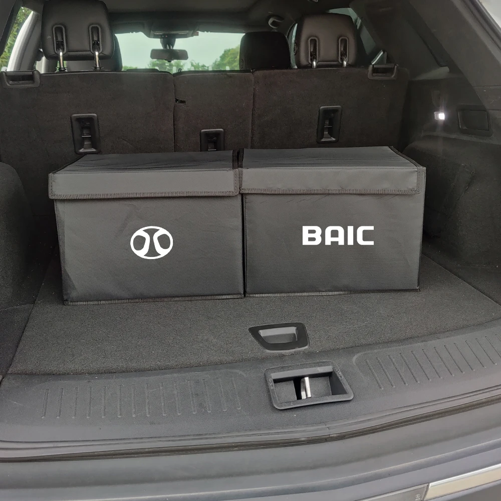 1PC Car Trunk Folding Organizer Storage Box For Baic BJ30 BJ40 BJ60 BJ80 BJ90 F40 Senova D20 D50 D60 D70 D80 CC X25 X35 X55 X65