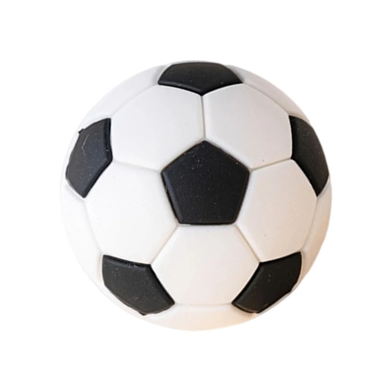 زينة فريدة لكعكة كرة القدم للأولاد بحجم 10 سم مثالية لتعزيز موضوعات الحفلات والجاذبية البصرية