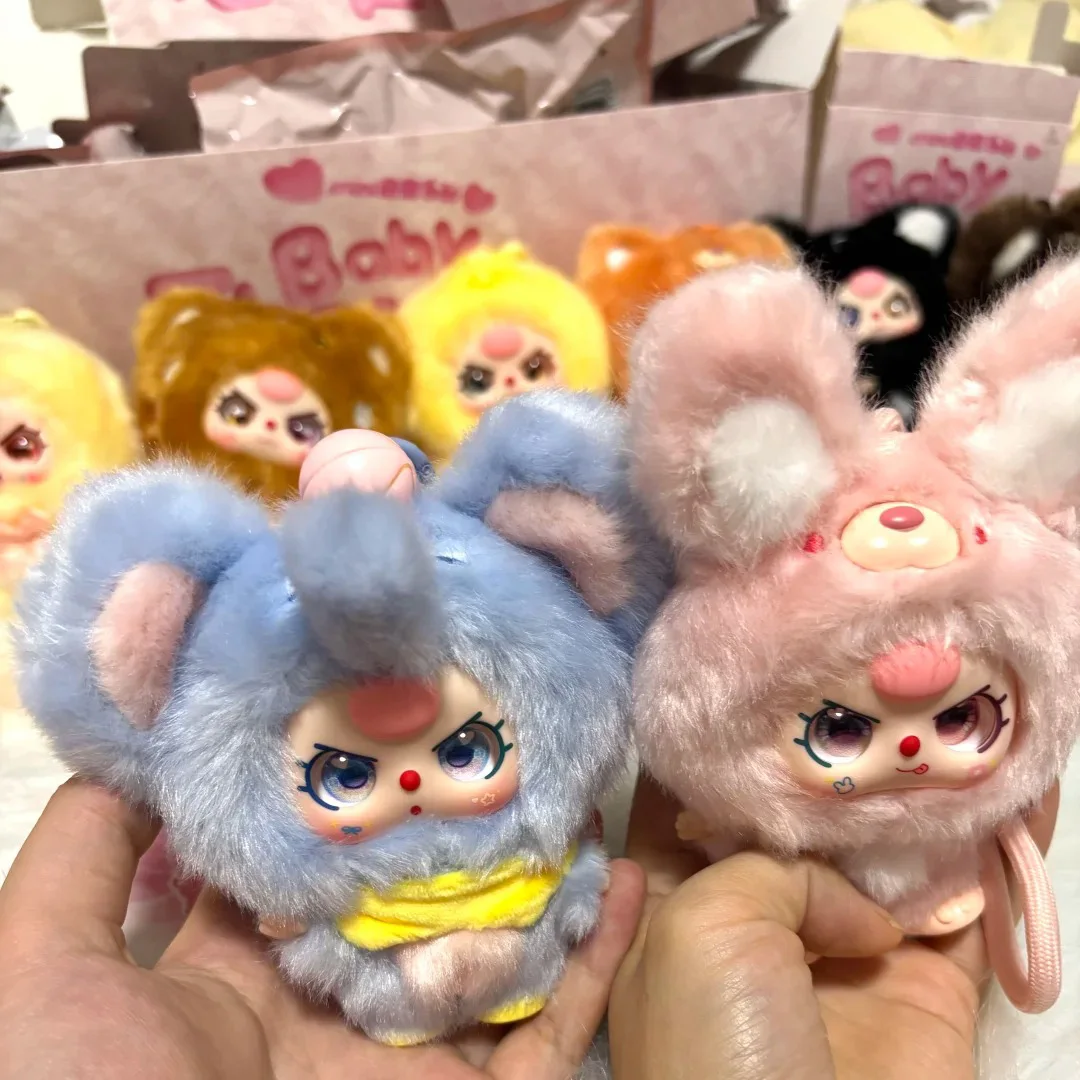 Baby Three Mini Hug Vinyl Blind Box Rabbit Toys Mini Baby Three Mystery Box Stuffed Dolls Vinyl Model Cute Pendant Trendy Play - Image 4
