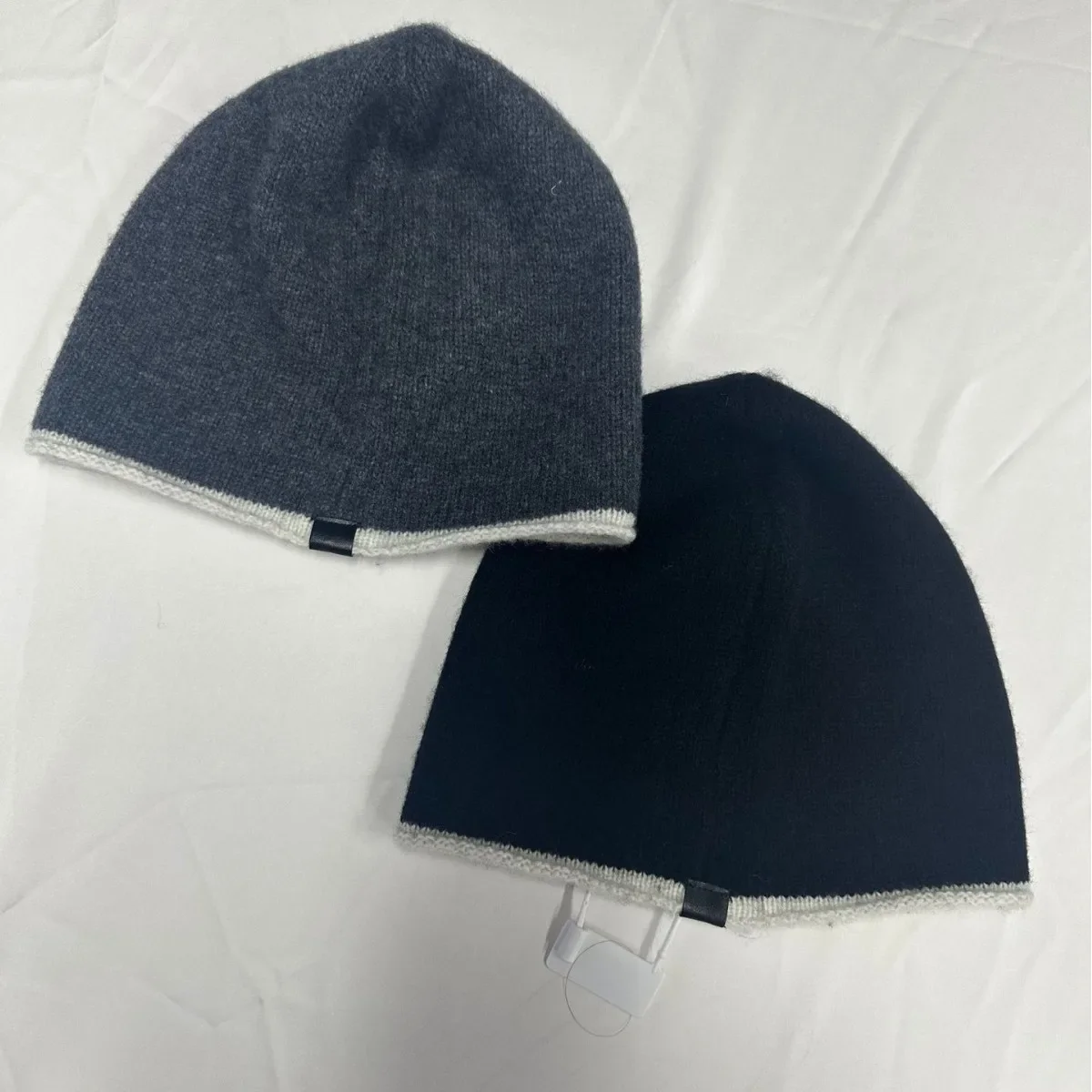 2024 Autumn and Winter New Men and Women with The Same Solid Colour Warm Hat Thickened Knitted Leisure Knit Cap