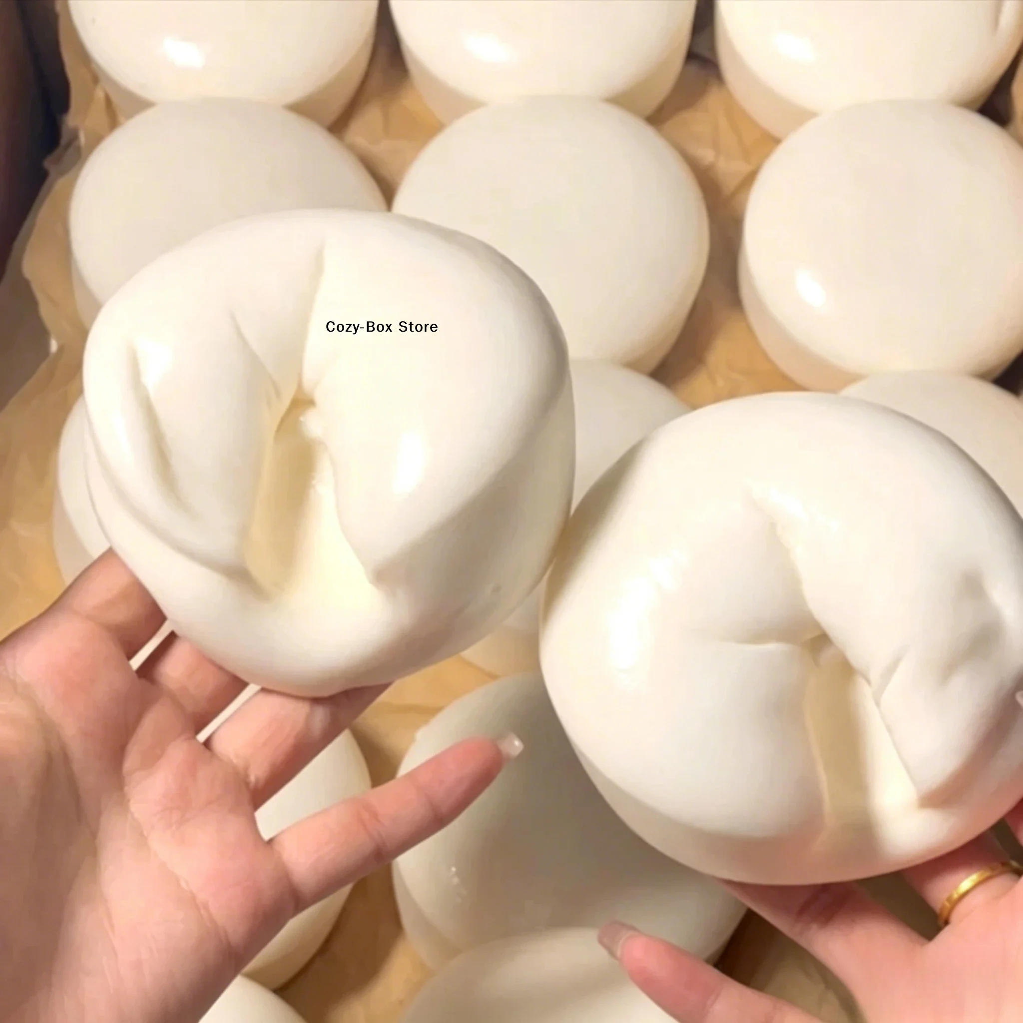 [ZY]Taba Yogurt Cake Bread Squeeze Toy Soft Stress Relief Slow Rising Sensory Fidget Toys For Relaxing Gifts[ZY]