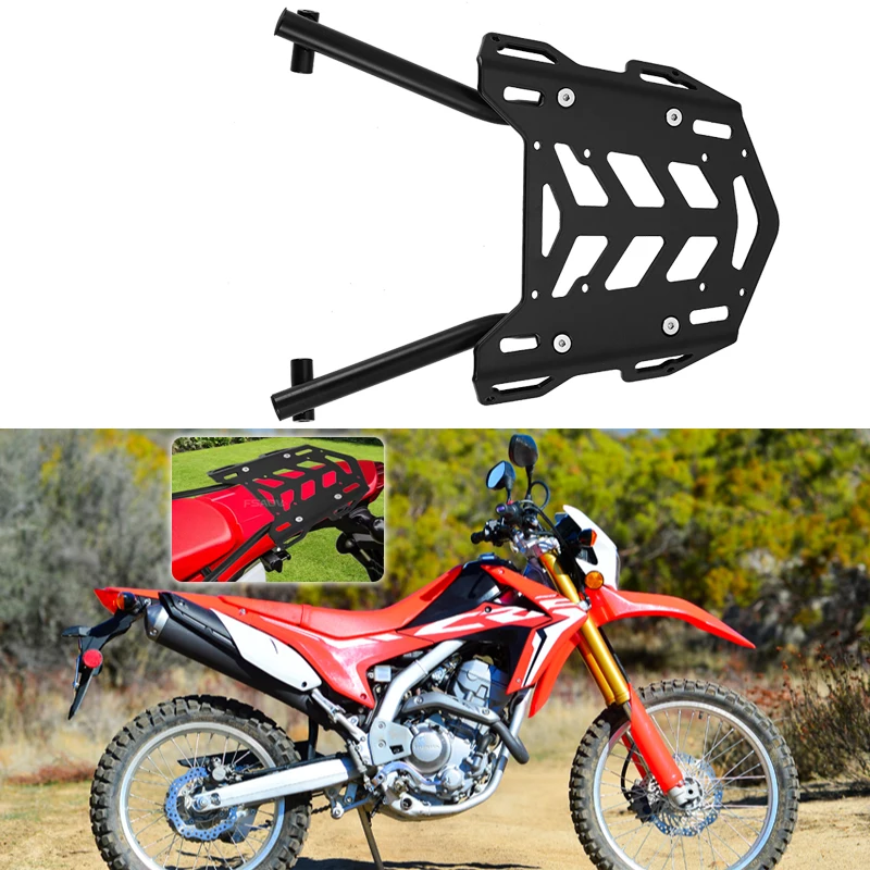 

Для Honda CRF250L CRF 250L CRF250M H2C Rally 2012-2019 2016 2017 2018 задняя багажник для мотоцикла, верхний чехол, задний багажник