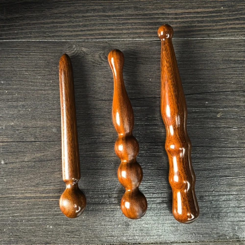 3 Wooden Acupressure Sticks for Body Points, Wooden Massage Sticks for Feet, Suitable for Relieving Fatigue view 4