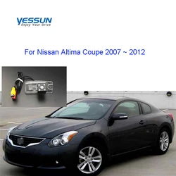 FHD Rear View Backup Camera For Nissan Altima Coupe 2007 2008 2009 2010 2011 2012 nightview license plate rear camera housing