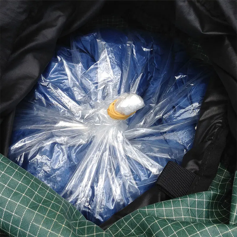 Ultralight Backpack Liner Bag Backpack Waterproof Pack Liner for Hiking Trekking Camping Odor-Resistant Storage Inner Dry Bag