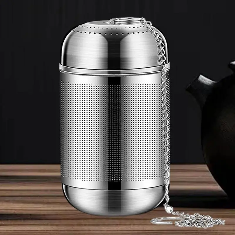 Tea Infuser Stainless Steel Fine Mesh Tea Filter Reusable Strainers & Filters For Brewing Making Steeping Daily Use Travel Home
