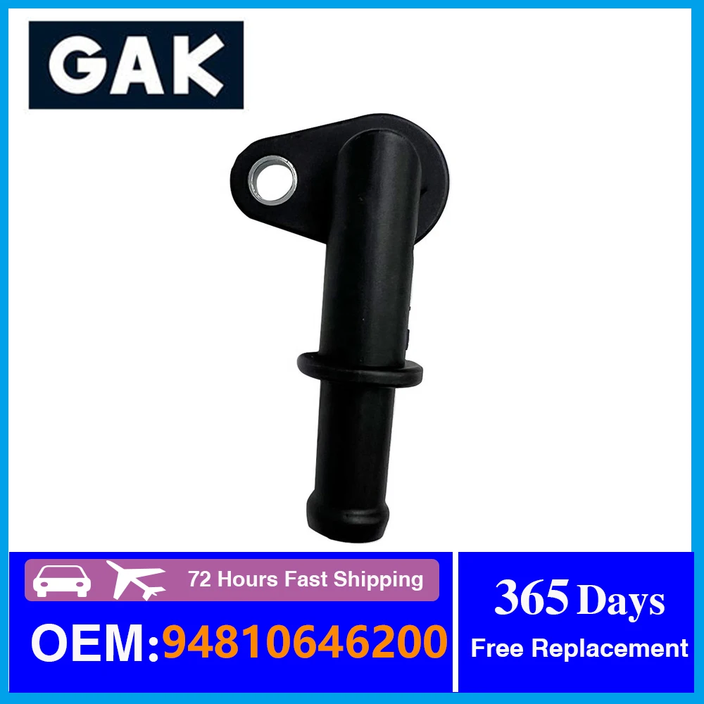 

GAK Brand 94810646200 Generator Water Supply Pipe Joint For PORSCHE 970 9PA 92A