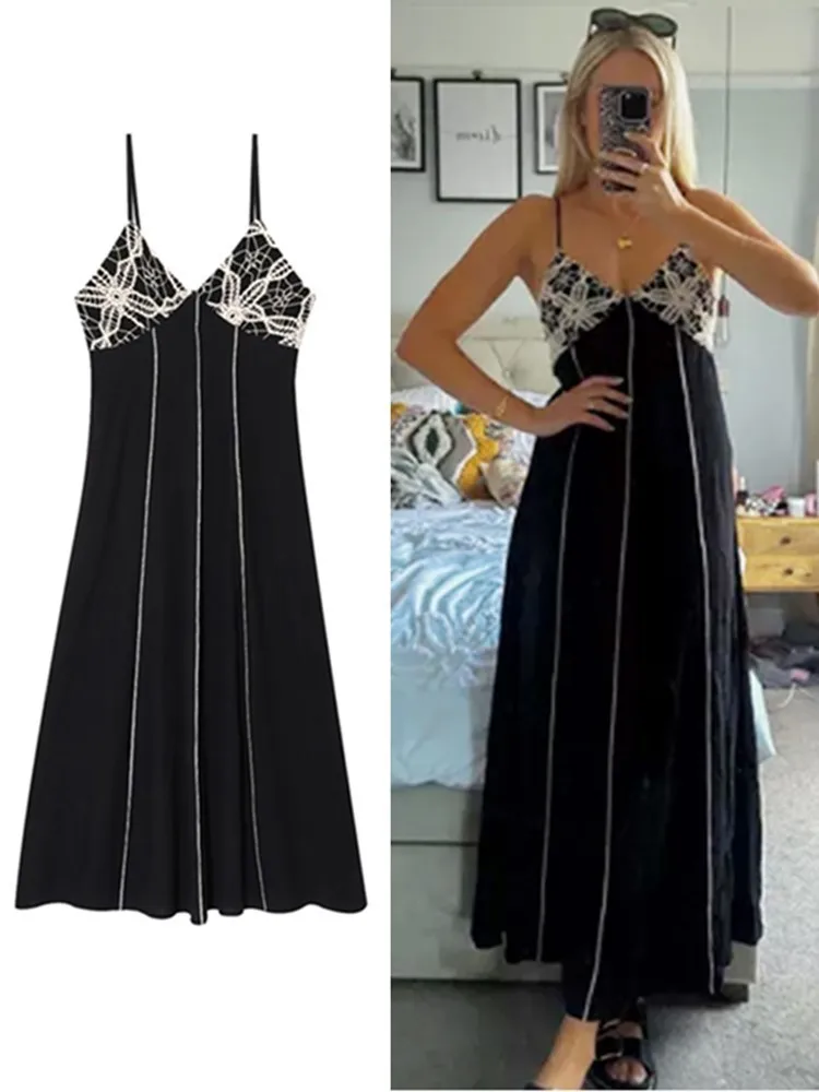 Embroidered Slip Lo… - image