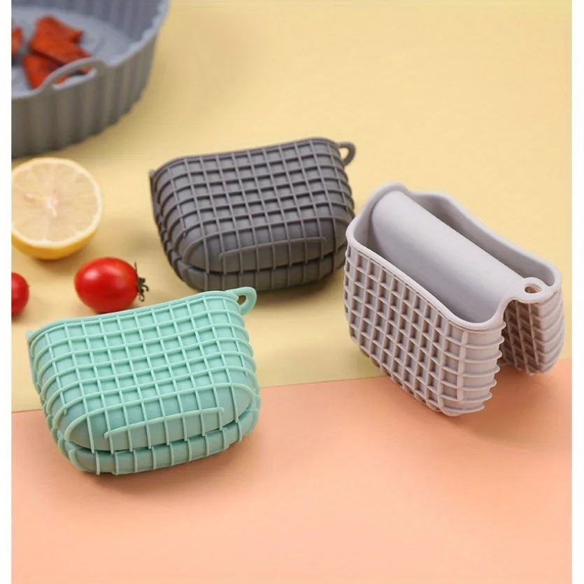 2pcs Silicone Pot Handle Covers, Silicone Hand Clips, Non-Slip,Thickened Anti-Scalding Design, Suitable for Kitchen Use