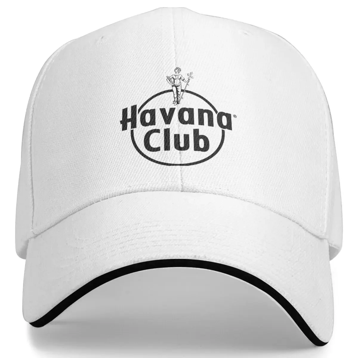 Havana Club Korean Casual Baseball Cap Spring Fashion Boys Trucker Hat Sun Outdoor Sport Snapback Cap Unisex-Teens Baseball Caps