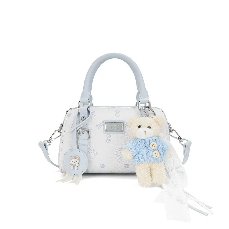 

Модная женская сумка через плечо с забавным мультяшным принтом 2026 года