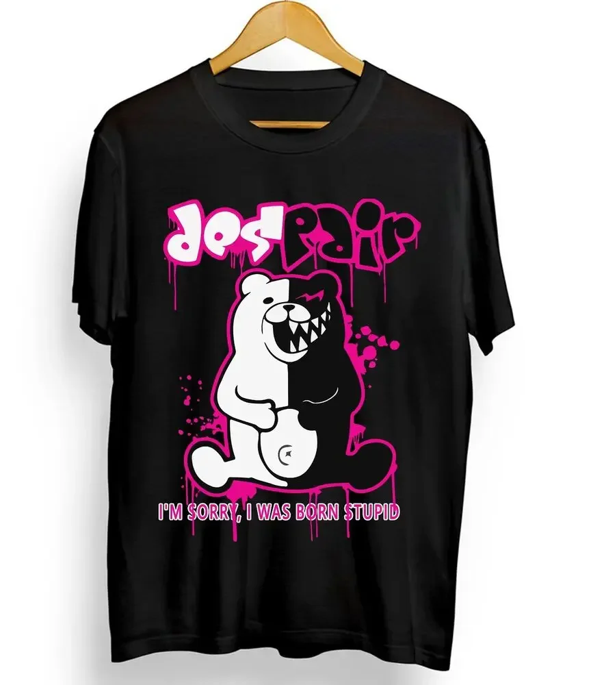 Danganronpa Junko Komaeda T-shirt Monokuma Despair Manga Monobear Hopes shirt