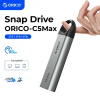 ORICO SSD externo de 1 TB: velocidad ultrarrápida de 460 MB/s, diseño de gancho para colgar, Plug & Play, duradero y portátil duradero y portátil C5