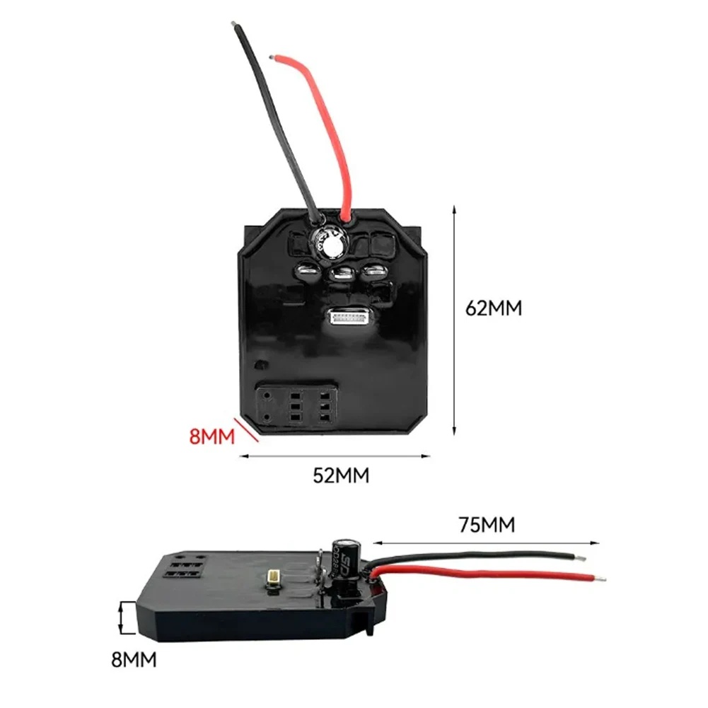 

Brushless Lithium Battery Electric Chain Saw Control Board 1821V Replacement for Power Tools with Stable Operation