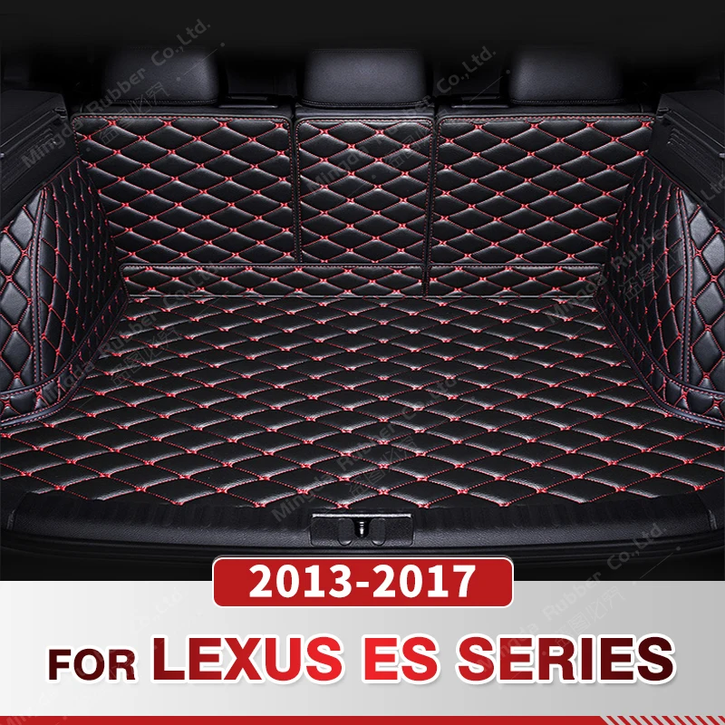 

Auto Full Coverage Trunk Mat For LEXUS ES Series Non-hybrid 2013-2017 16 15 14 Car Boot Cover Pad Interior Protector Accessories